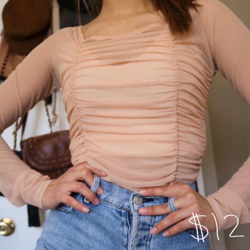Nude Sheer Bodysuit